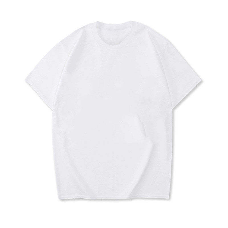 Summer Cotton Loose Short-sleeved T-shirt Men And Women