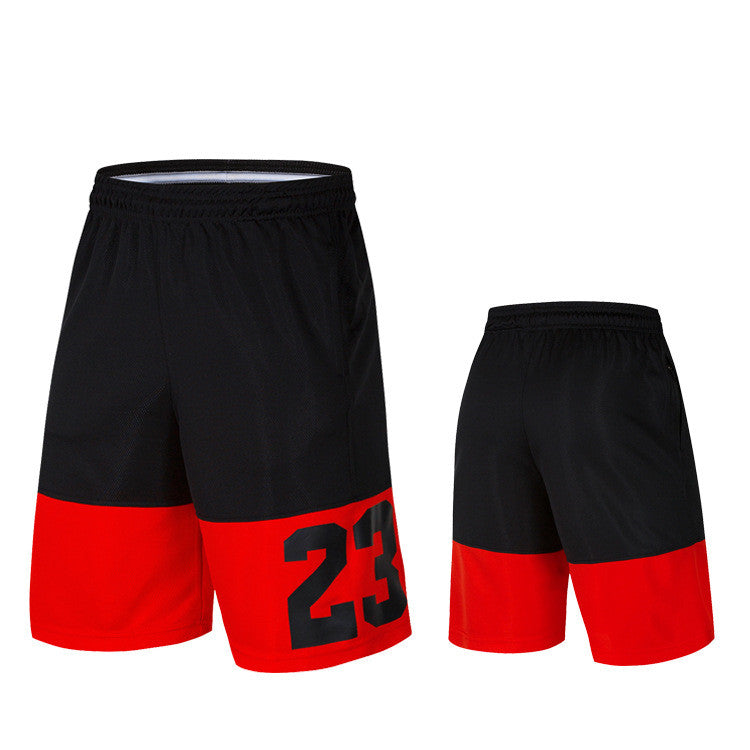 Basketball shorts and sweatpants