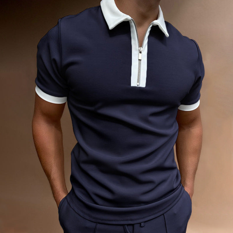 Men's Polo Shirt Men Solid Polo Shirts Brand Men Short-Sleeved Shirt Summer Shirt Man Clothing