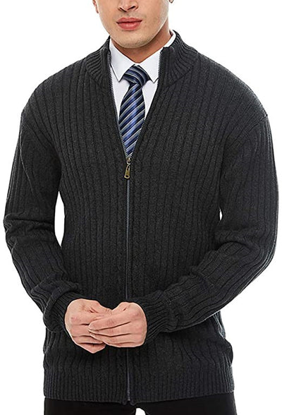Suit Collar Cardigan Knitted Sweater Coat